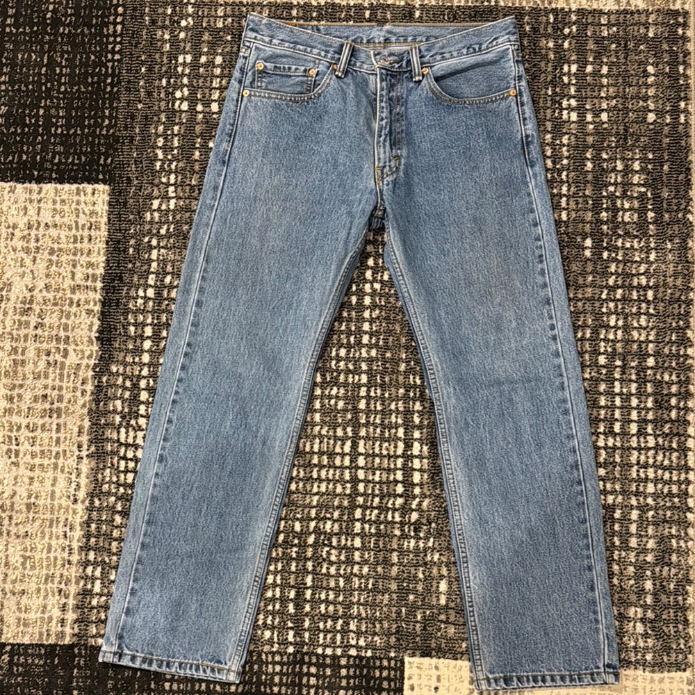 levi strauss & co blue jeans men’s 505 32x30